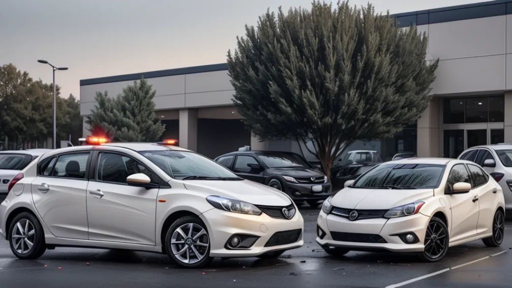 ДТП в Шлайце: Водитель Skoda не уступила дорогу Ford Fiesta и попала в аварию