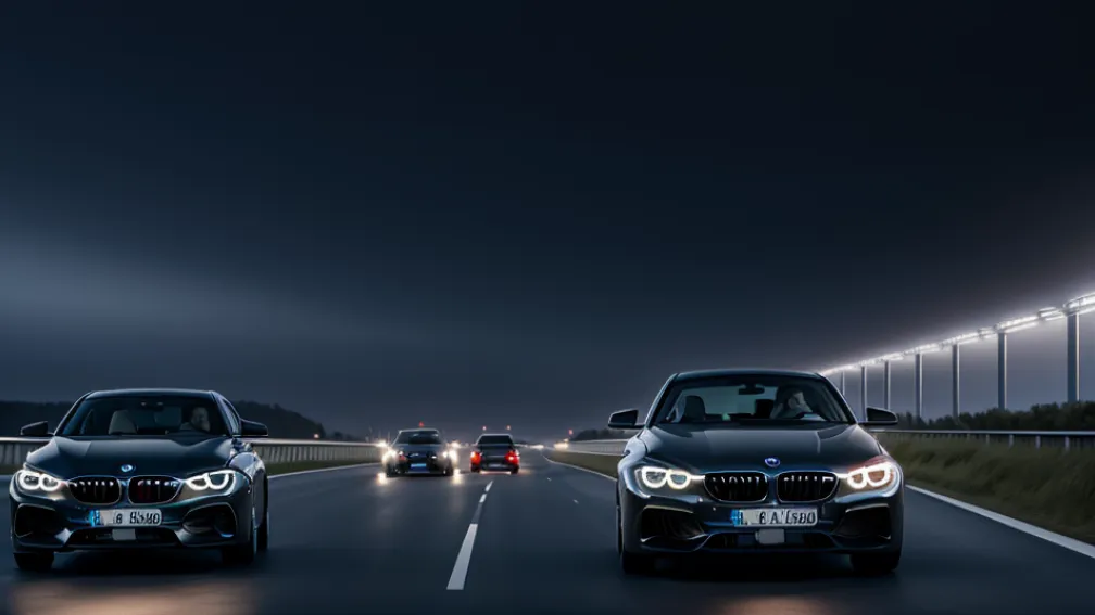Опасные нелегальные гонки пятью BMW на автобане A1 в Германии: Полиция ищет свидетелей