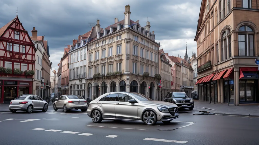 В Фульде 82-летний водитель Mercedes спровоцировал ДТП, пострадала 17-летняя девушка