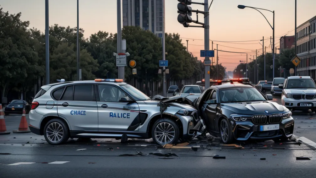 ДТП в Ханау: BMW врезался в столб, водитель сбежал, пассажиры тяжело ранены