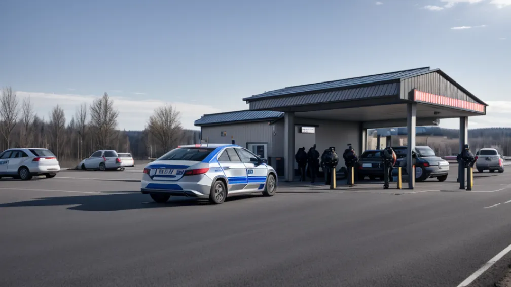 Полиция Германии остановила автомобиль с разыскиваемыми шведскими подростками