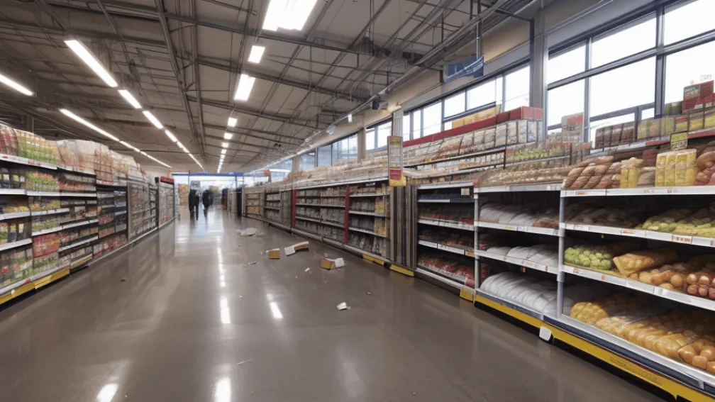 В немецком Людвигсхафене ограбили супермаркет Netto: украдены продукты, ущерб 3000 евро