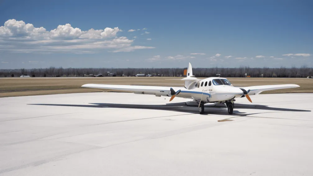 Аварийная посадка Cessna в Техасе: пилот посадил самолет без шасси