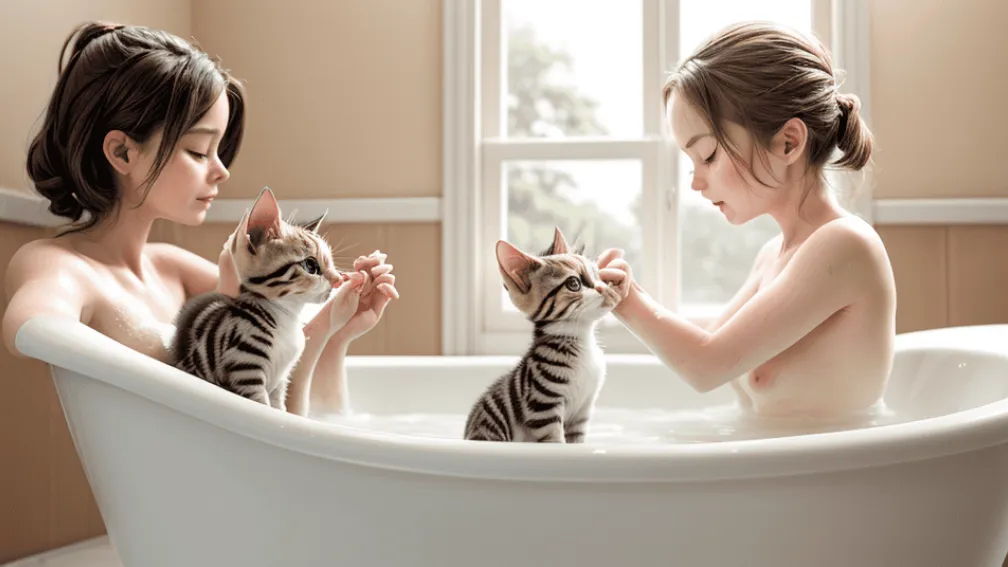 Котенок укусил инфлюенсера Mowky в прямом эфире