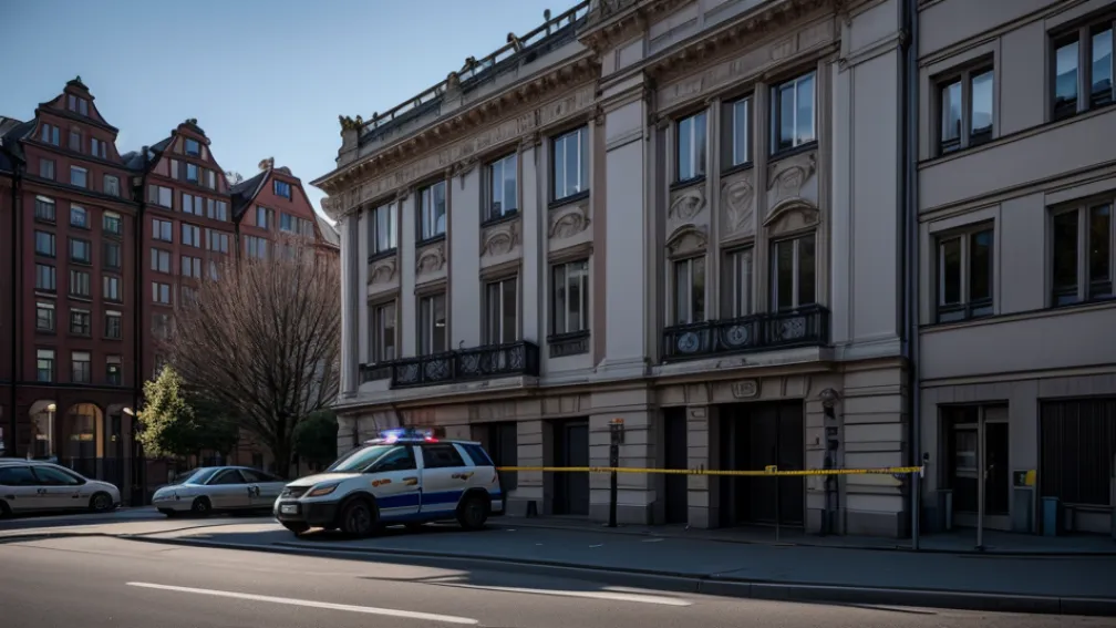 В Германии полиция обнаружила тела двух человек и пистолет после сообщений о выстрелах