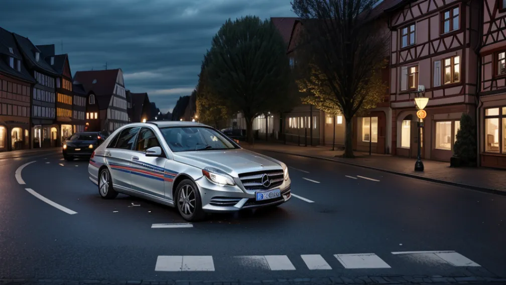 В Гюстрове Mercedes сбил 8-летнего ребенка: мальчик в больнице, полиция расследует ДТП