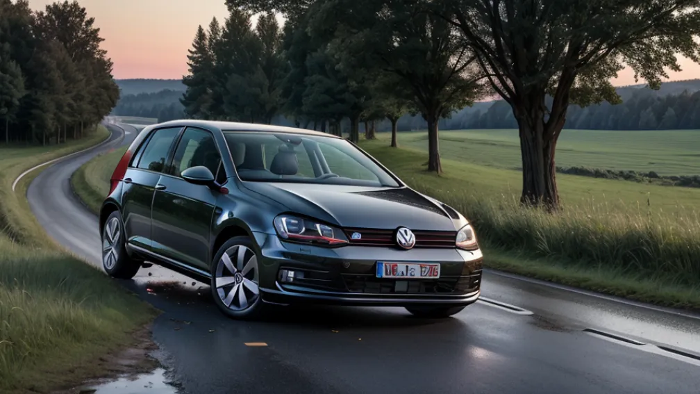 В Германии ДТП: Водитель VW Golf уснул за рулем и перевернулся под Ульмом