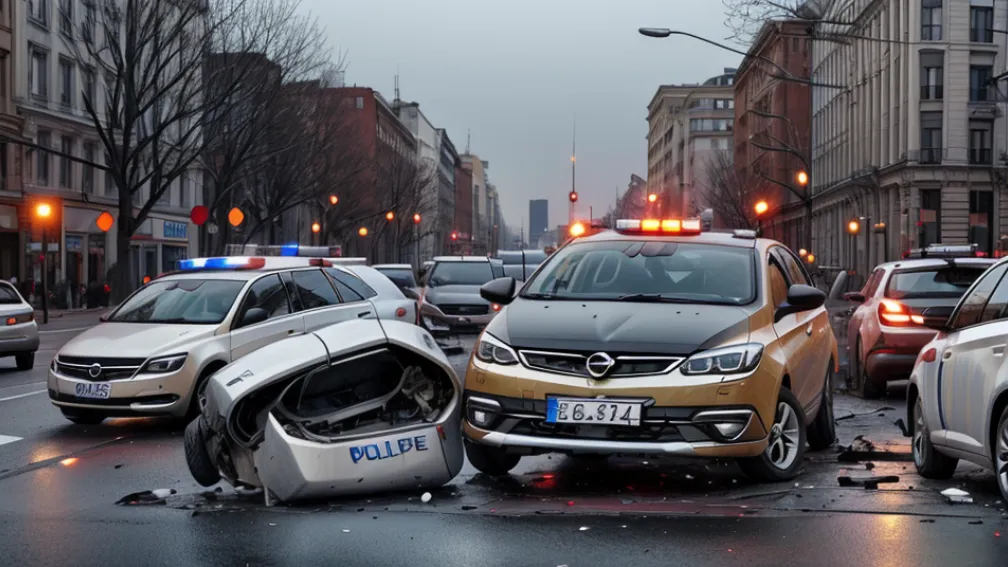Серьезное ДТП в Киле: Столкнулись Opel и VW, два человека тяжело ранены
