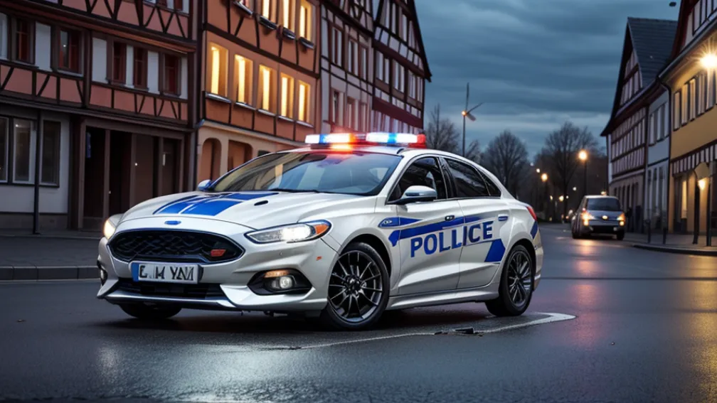 Подростки угнали Ford в Германии, устроили ДТП и пытались скрыться от полиции в Хагене