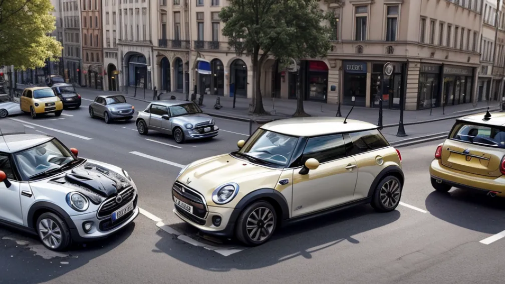 Тройное ДТП в Мангейме: Водитель Mini Cooper устроил аварию при перестроении