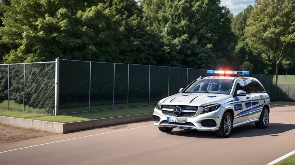 Гонка с полицией: Водитель Mercedes без прав промчался через теннисный турнир в Берлине