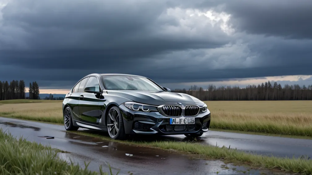 Подросток на незарегистрированном BMW попал в аварию в Германии: есть пострадавший