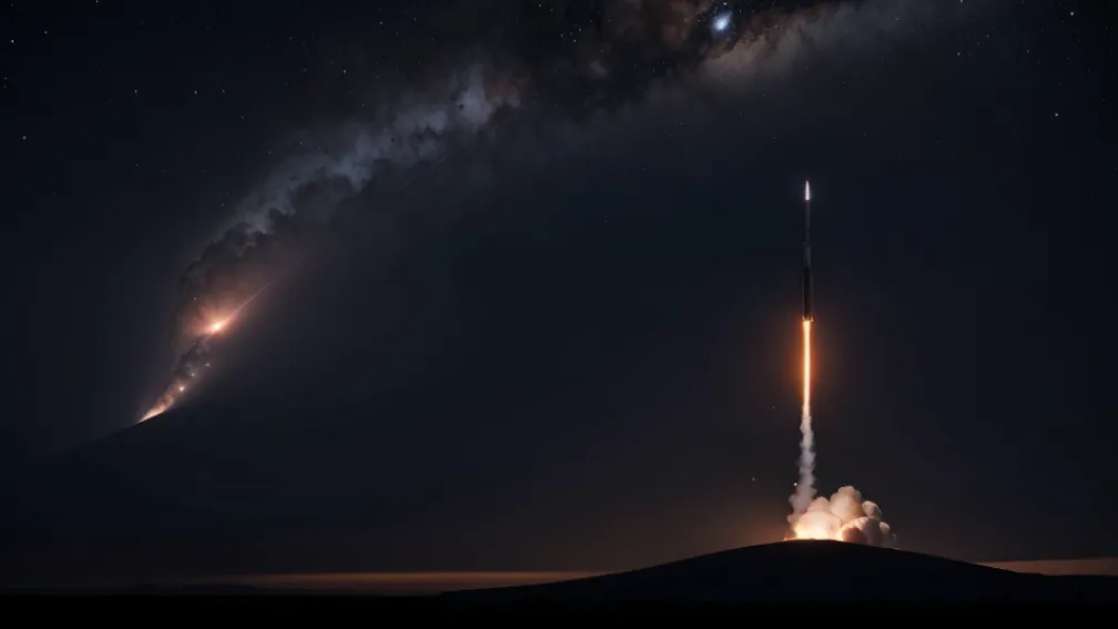 Мощный взрыв ракеты Starship Илона Маска на полигоне в Техасе: огромный огненный шар