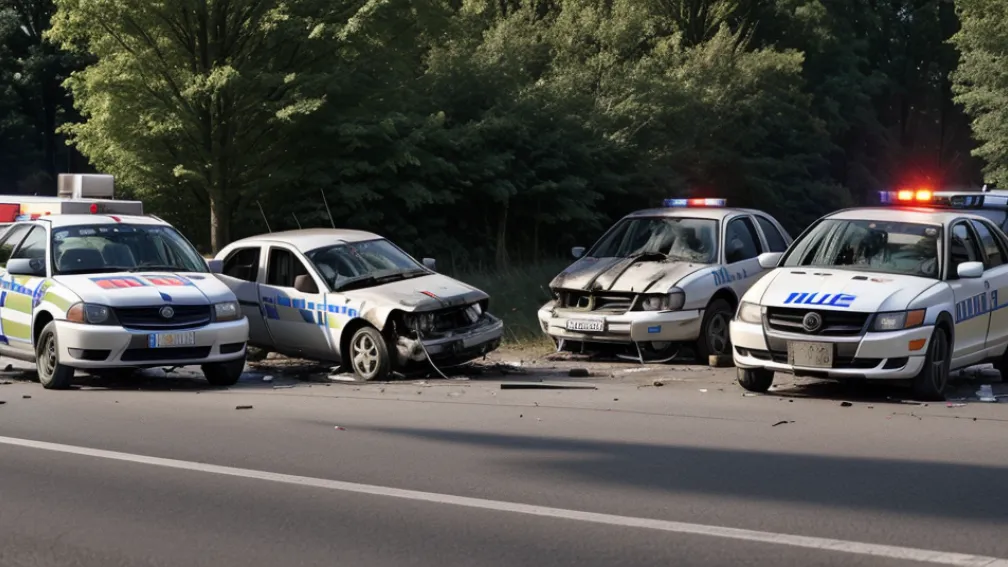 Лобовое ДТП в Германии под Хофхаймом: двое тяжело пострадали
