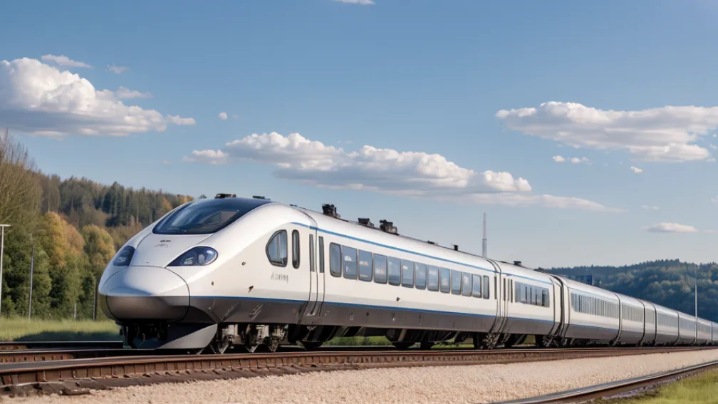 Рекорд скорости в Германии: Новый поезд Velaro Novo разогнался до 405 км/ч