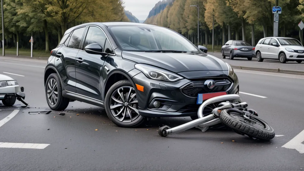 Авария в Липпе: 11-летний мальчик на электровелосипеде столкнулся с BMW, был без шлема
