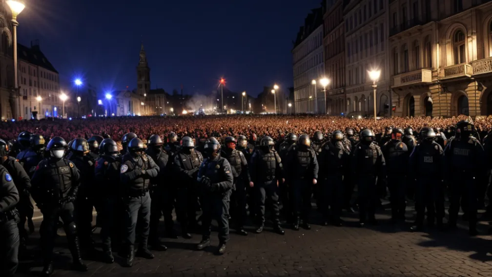 Сербия: Массовые протесты в Белграде переросли в беспорядки, есть пострадавшие