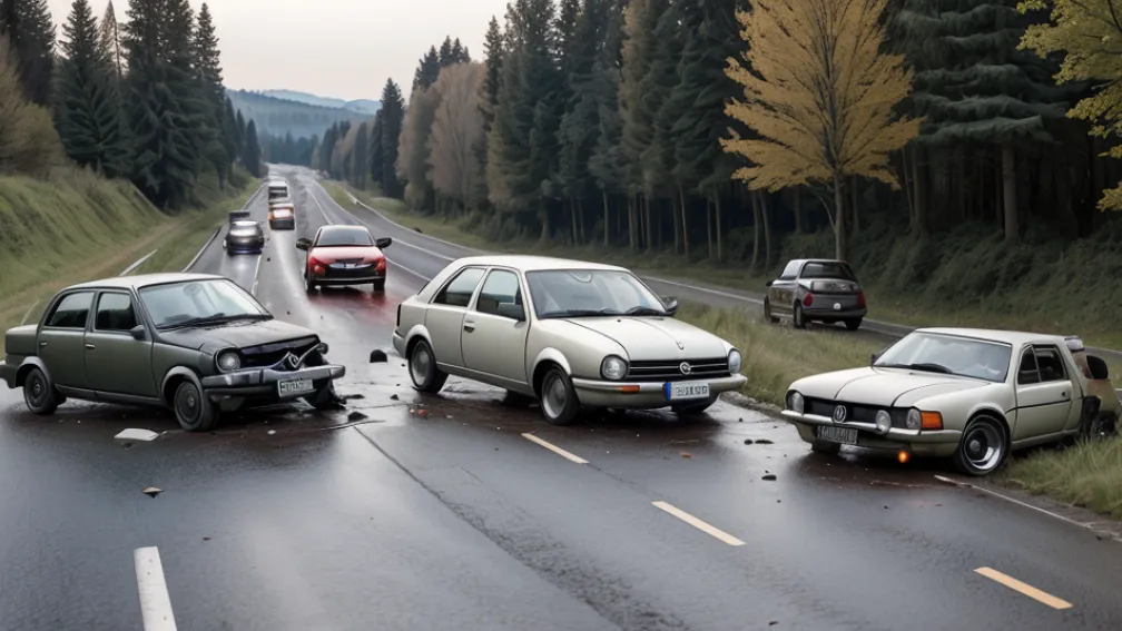 Два человека тяжело ранены в ДТП с Opel и VW на трассе B176 в Германии