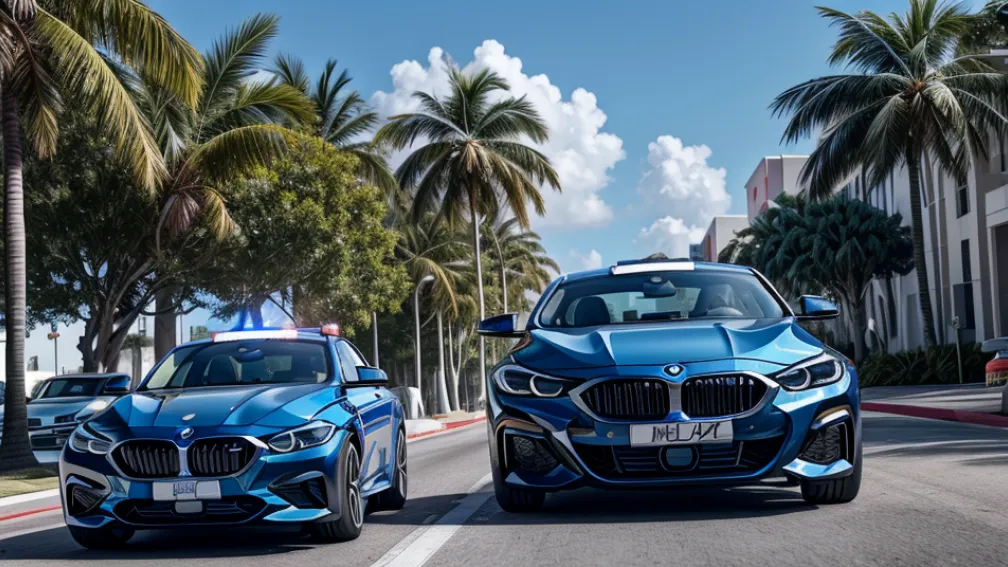 Инцидент в Майами: Полицейский открыл огонь по BMW с капота машины