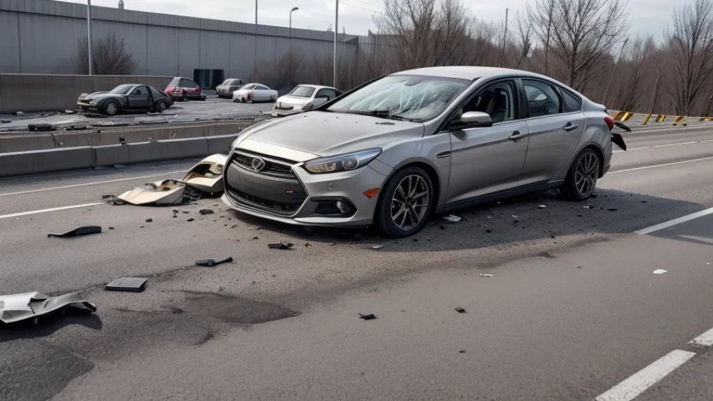 В Билефельде BMW врезался в бетонное ограждение: молодой водитель тяжело ранен