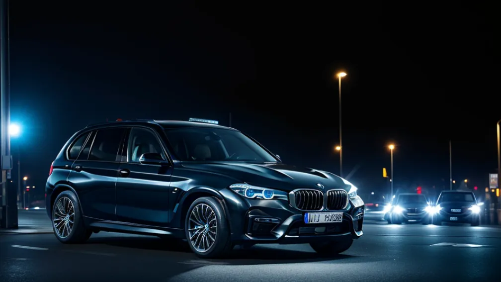 Людвигсхафен: Погоня за BMW SUV, нарушитель игнорировал светофоры и бежал от полиции