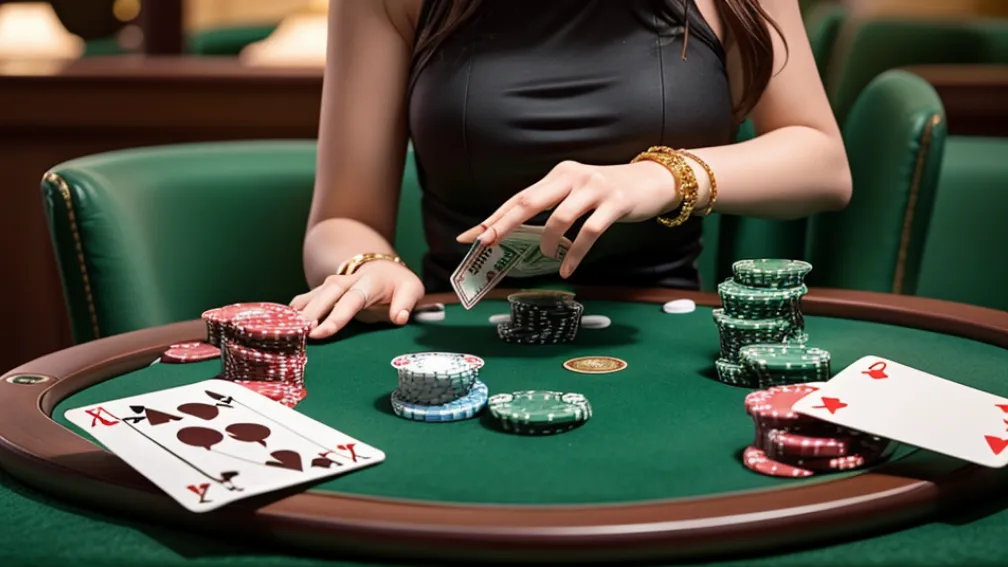 Немецкий покерист Кристофер Пюц борется за золотой браслет WSOP в турнире хайроллеров в Лас-Вегасе