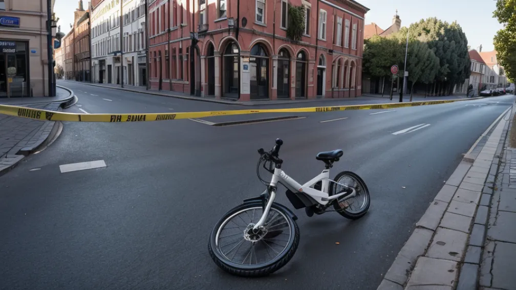 В Германии водитель Mercedes сбил велосипедиста после ссоры и скрылся: полиция ищет пожилого мужчину
