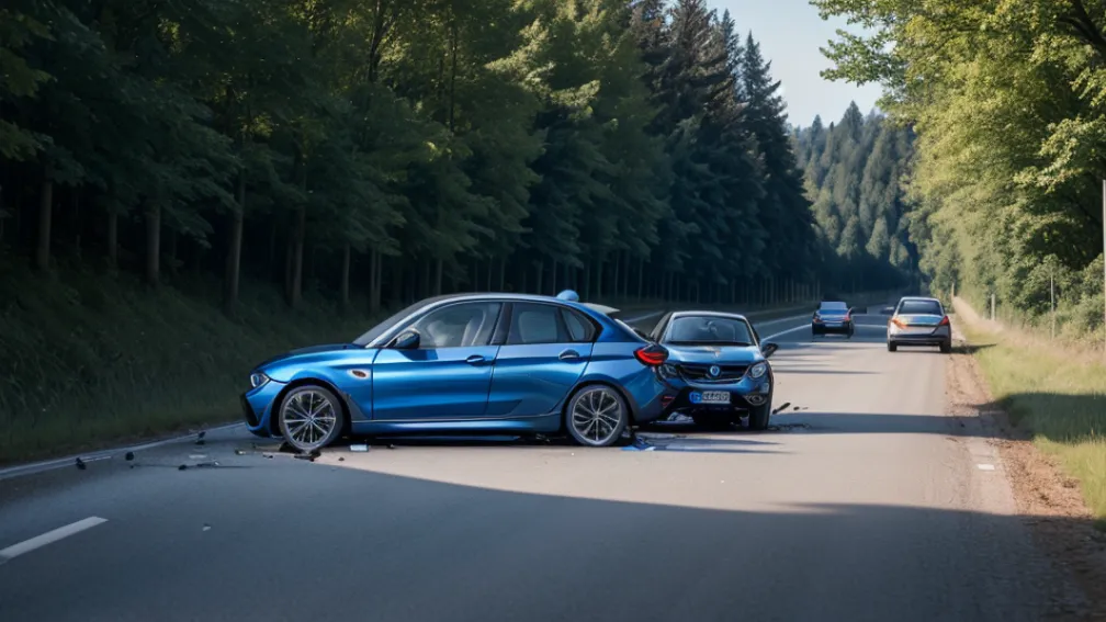 Пьяный водитель BMW устроил массовое ДТП под Ростоком, есть пострадавшие