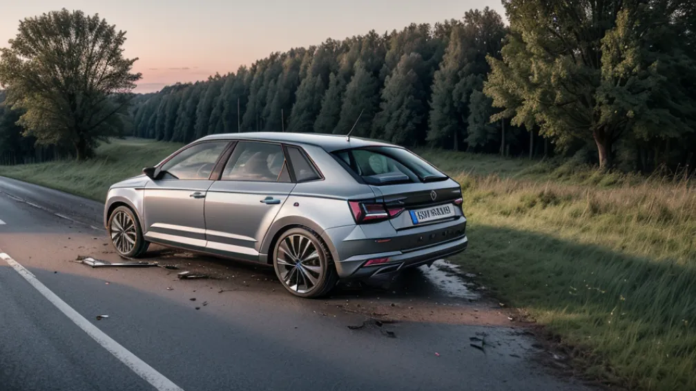 ДТП с пожилым водителем в Германии: 88-летний пенсионер врезался в Skoda, есть пострадавшая