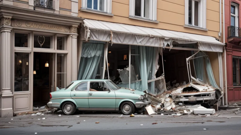 В Германии автомобиль врезался в кафе-мороженое: есть пострадавшие в критическом состоянии