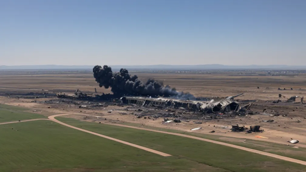 Смертельная авиакатастрофа в Индии: Появилось видео крушения Boeing Dreamliner
