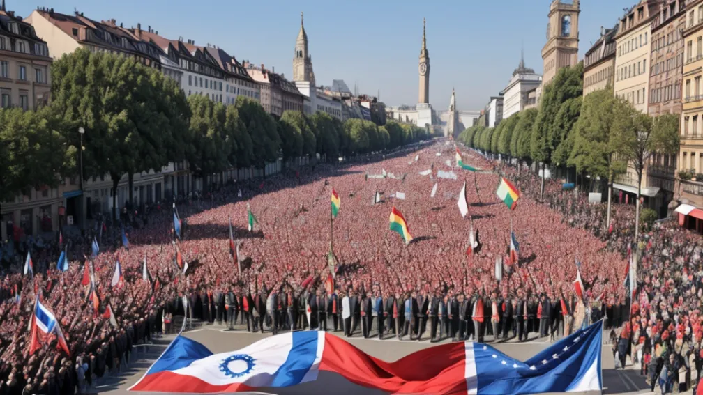 Экс-глава Левой партии Германии выступила на митинге в поддержку иранского режима: скандал во Франкфурте