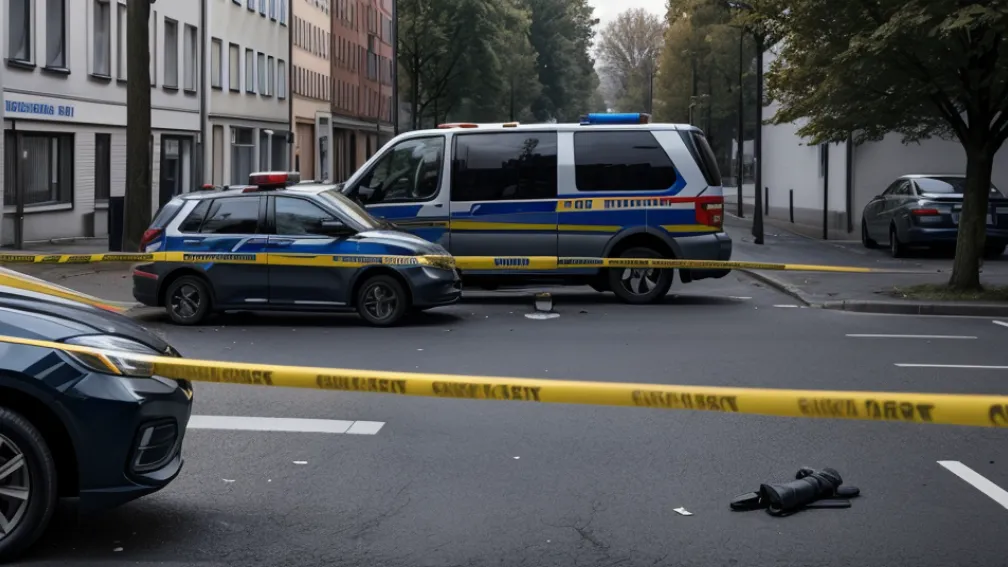 В Мангейме женщина напала на полицейского с ножом