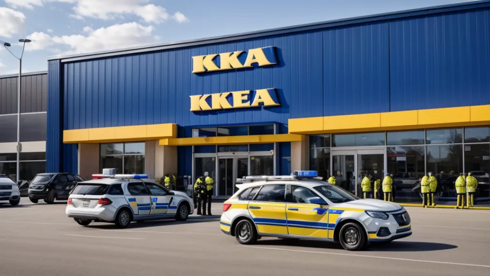 В Гамбурге после увольнения сотрудник IKEA угрожал расправой: полиция оцепила магазин, бывший работник задержан