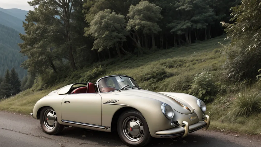 В Австрии на ралли олдтаймеров разбился Porsche 356 Speedster за €500 000