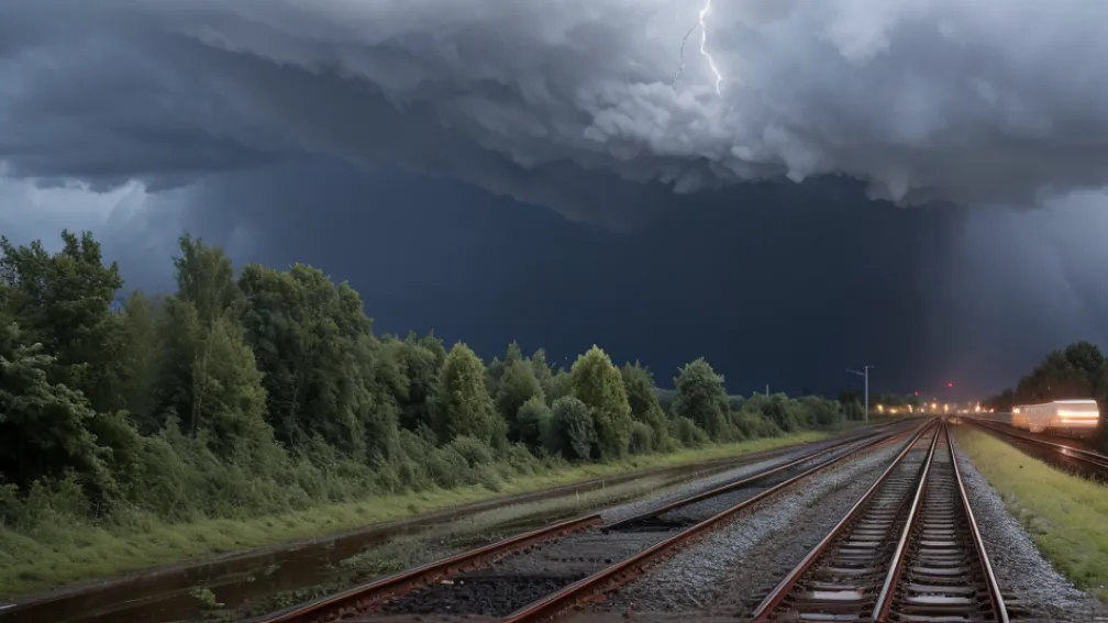 Сильная непогода в Германии парализовала транспорт: остановлено движение S-Bahn в Берлине