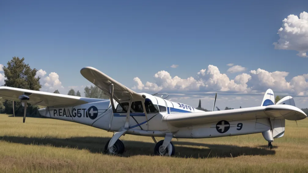 Пилот посадил самолет Cessna на полевую дорогу в Германии после отказа двигателя