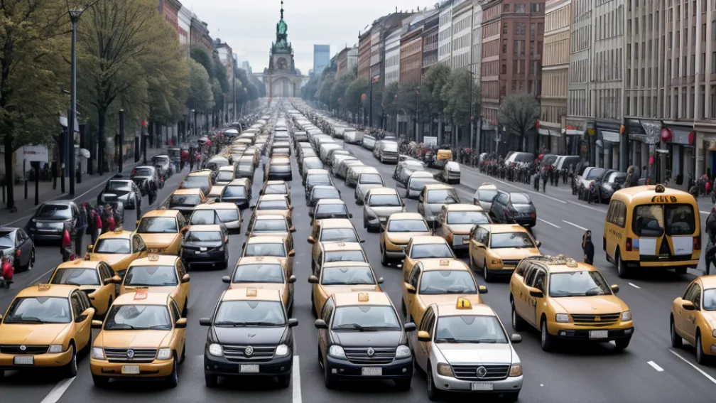 Таксисты в Германии требуют поднять цены на Uber и Bolt: забастовка из-за недобросовестной конкуренции