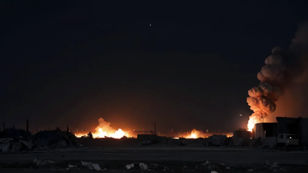 Мощный взрыв на складе боеприпасов под Донецком: ситуация на фронте обостряется