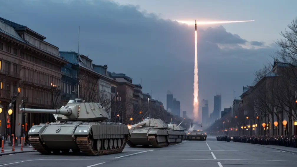 Масштабный военный парад в Китае: Гиперзвуковые ракеты, танки и геополитический альянс Си, Путина и Кима