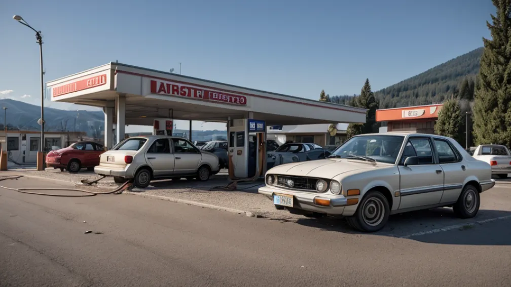 АЗС в Италии подозревают в продаже воды вместо дизеля: автомобиль швейцарца серьезно пострадал