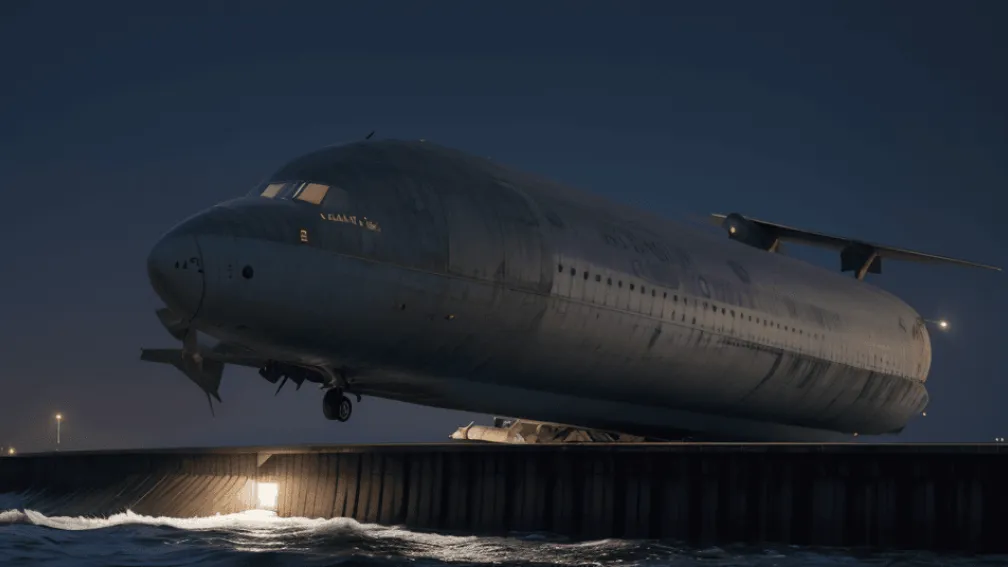 Крушение Boeing 747 в Гонконге: грузовой самолет упал в море после столкновения с машиной, есть жертвы