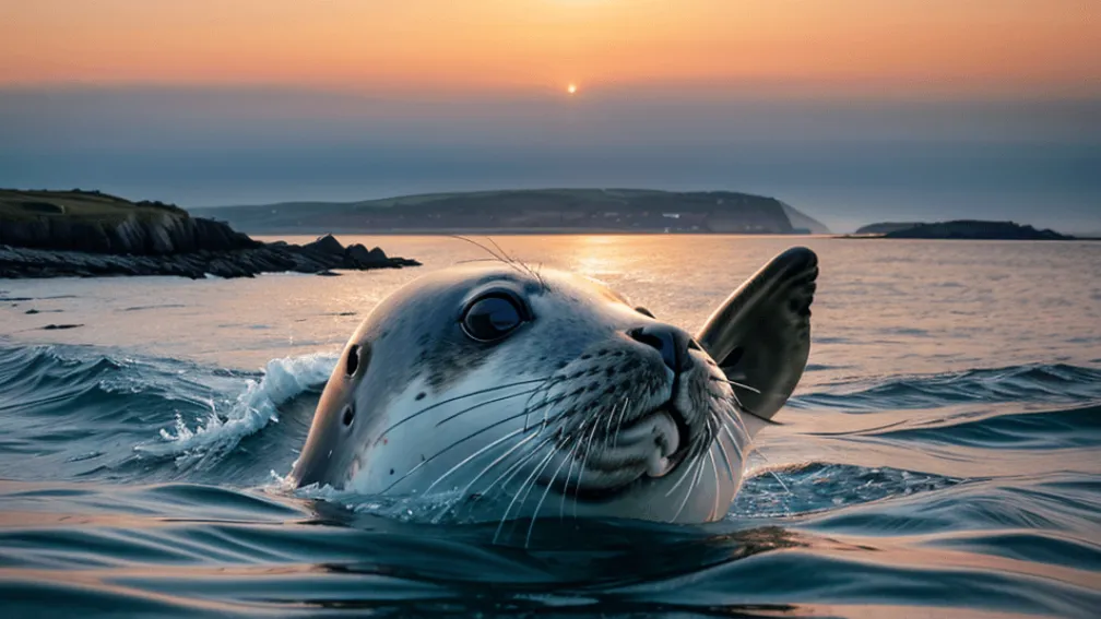 Дерзкий морской гость: Тюлень на Ферт-оф-Клайд удивил рыбаков