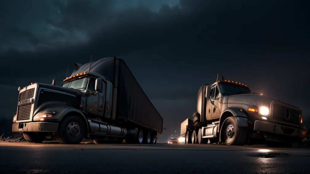 Смертельное ДТП в Баварии: Легковой автомобиль раздавило между двумя фурами, водитель погиб