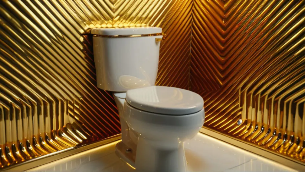 Золотой унитаз весом 100 кг стоимостью почти $10 млн будет выставлен на аукцион в Нью-Йорке