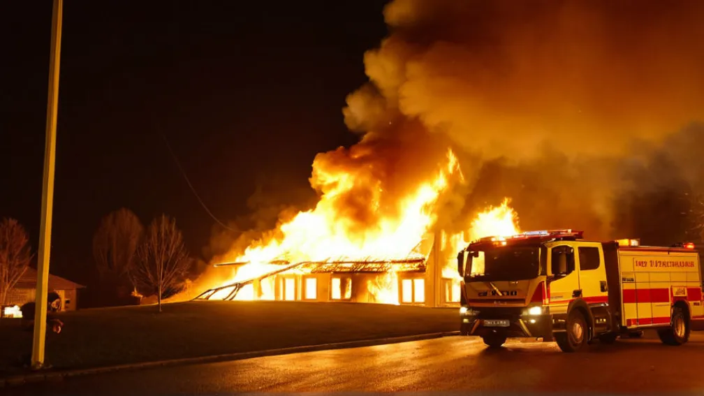 В Плауэне пенсионер погиб при пожаре в доме престарелых