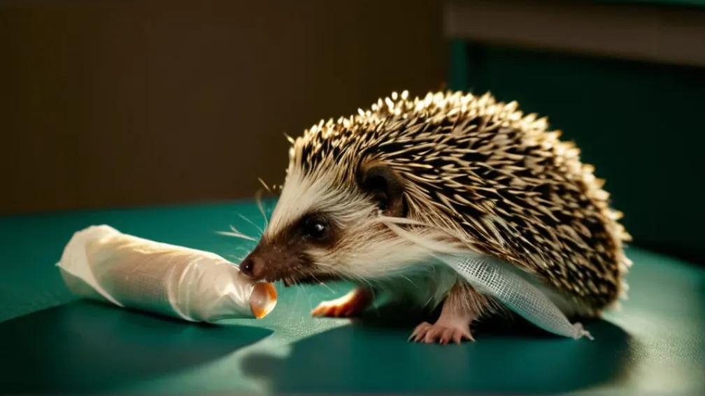 В Германии ранен еж: PETA предлагает 500 евро за поимку стрелка