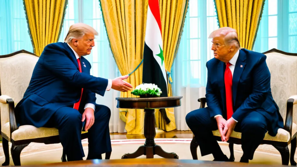 Исторический визит президента Сирии Ахмеда аль-Шаары в Белый дом к Дональду Трампу