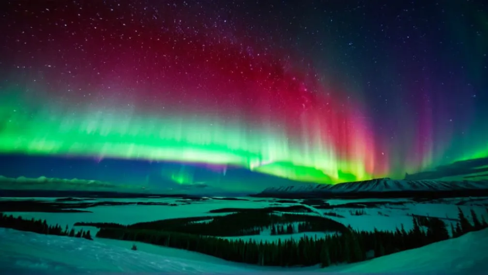 Полярные Сияния Над Германией: Невероятное Шоу в Ночном Небе