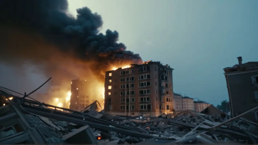 В Вольфенбюттеле взорвался жилой дом: один человек числится пропавшим без вести